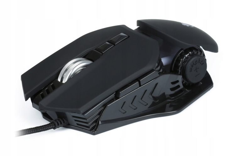 MYSZKA GAMINGOWA MYSZ DLA GRACZY LED RGB 6400DPI