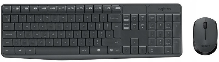 ZESTAW BEZPRZEWODOWY KLAW+MYSZ LOGITECH MK235
