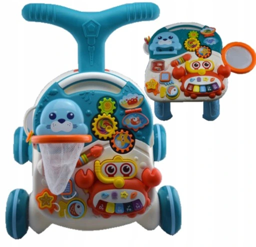 CHODZIK PCHACZ INTERAKTYWNY STOLIK EDUKACYJNY 5w1B