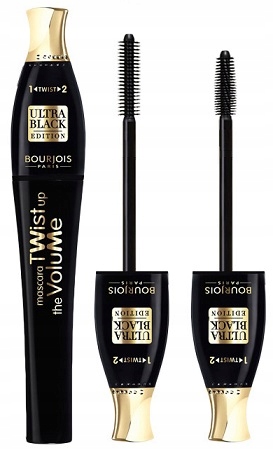 Bourjois Mascara Tusz Do Rzęs Twist Up The Volume 001 Ultra Black