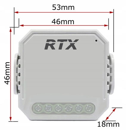 RTX Moduł STEROWNIK BRAMY GARAŻOWEJ WIFI TUYA SMART +CZUJNIK