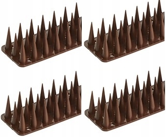 WYSOKIE KOLCE NA PTAKI GOŁĘBIE KUN KOLORÓW 10 SZT 5 METRÓW KOLOR