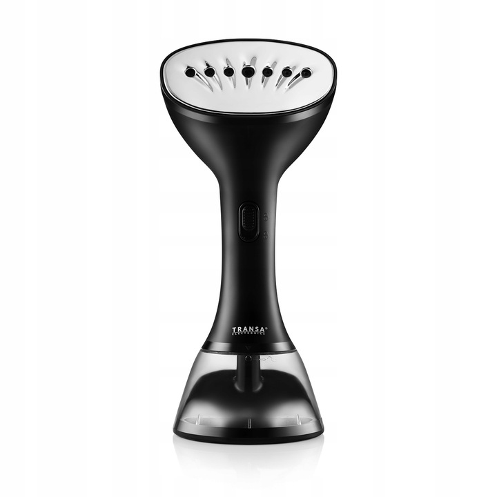 Parownica do ubrań Żelazko parowe REGULACJA PARY 7 DYSZ Czarna 380ml 2000W