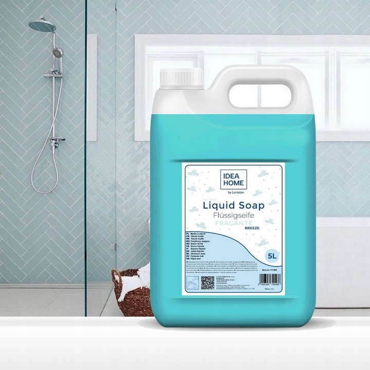 MYDŁO W PŁYNIE 5l FRAGANTE BREEZE KREMOWE mydło do rąk i ciała Idea Home