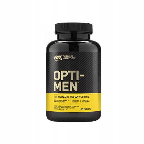 OPTIMUM OPTI MEN 180t MOCNE WITAMINY TESTOSTERON