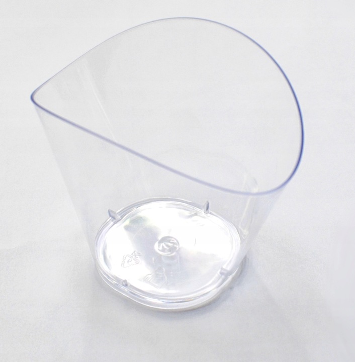 Pojemnik fingerfood pojemniki na desery przekąski fala 120 ml 24 szt.