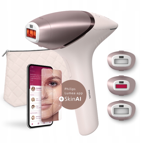 Depilator IPL Philips Lumea 9900 SenseIQ SmartSkin + 4 nasadki BRI977/00