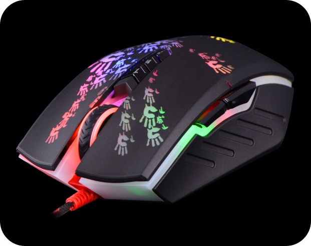 MYSZ A4Tech BLOODY BLAZING A60 AVAGO 6200 DPI myszka gamingowa