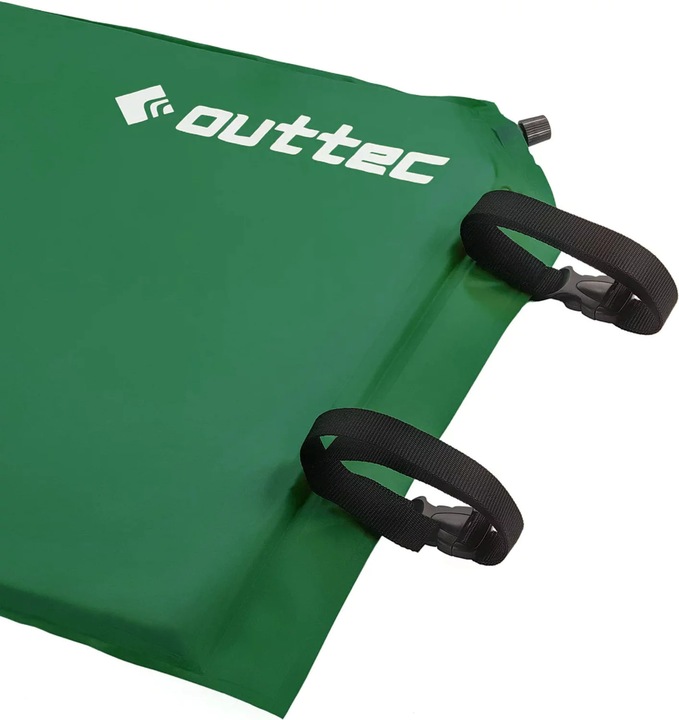 MATA SAMOPOMPUJĄCA KARIMATA DMUCHANA TREKKINGOWA Z PODUSZKĄ