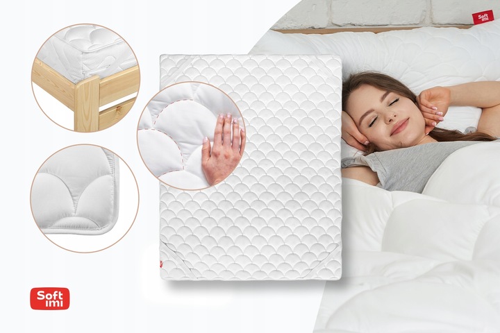 NAKŁADKA NA MATERAC 180x200 TOPPER NAWIERZCHNIOWY
