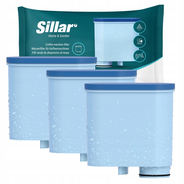 Sillar filtr do wody do ekspresu Philips LatteGo Latte Go- 3 szt