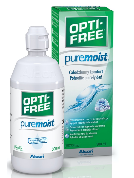 OPTI-FREE PUREMOIST 300ML PŁYN DO SOCZEWEK KONTAKTOWYCH