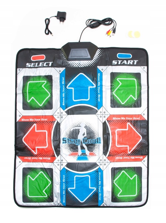 MATA TANECZNA DO TAŃCZENIA TAŃCA 2w1 USB + TV + GRA