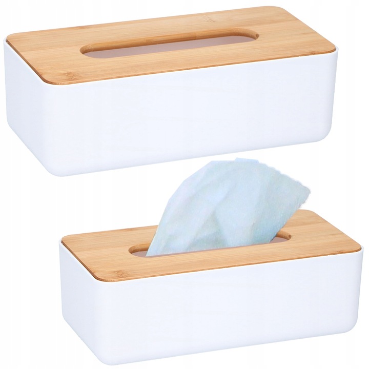 Pudełko na chusteczki Pojemnik na chustki 26x13cm Alpina