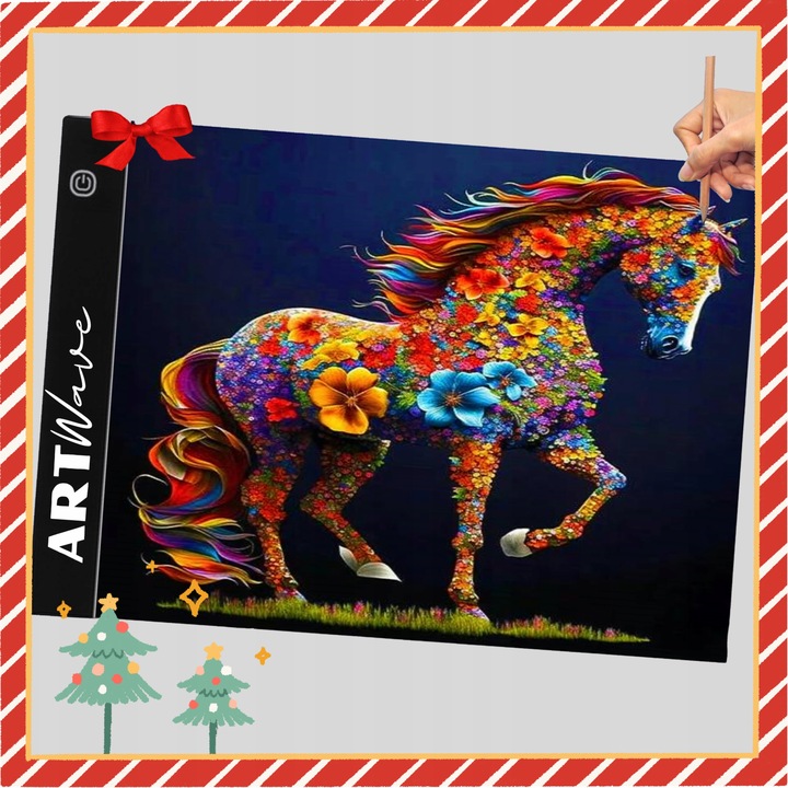 TABLET GRAFICZNY TABLICA DZIECI RYSOWANIA DESKA KREŚLARSKA LED + 5 GRATISÓW