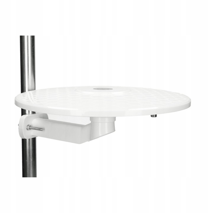 MOCNA MAŁA ANTENA TV DVB-T DVB-T2 360 STOPNI KEMPING DVB T DVB-T2 BIAŁA USB