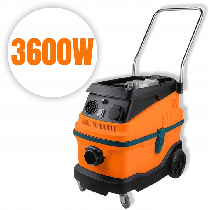 ODKURZACZ PRZEMYSŁOWY BEZWORKOWY Z OTRZĄSACZEM DO GIPSU MOKRO DUŻY