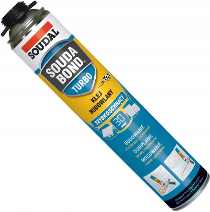 SOUDAL KLEJ SOUDABOND TURBO SZYBKI PIANOKLEJ 750ml