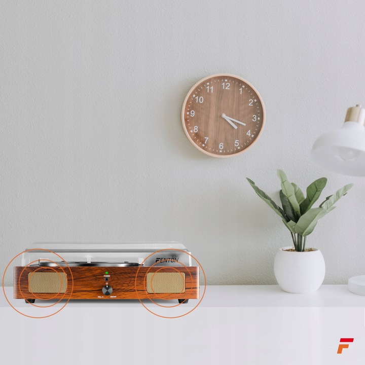 Gramofon retro USB MP3 z Głośnikami + Konwersja Winylu