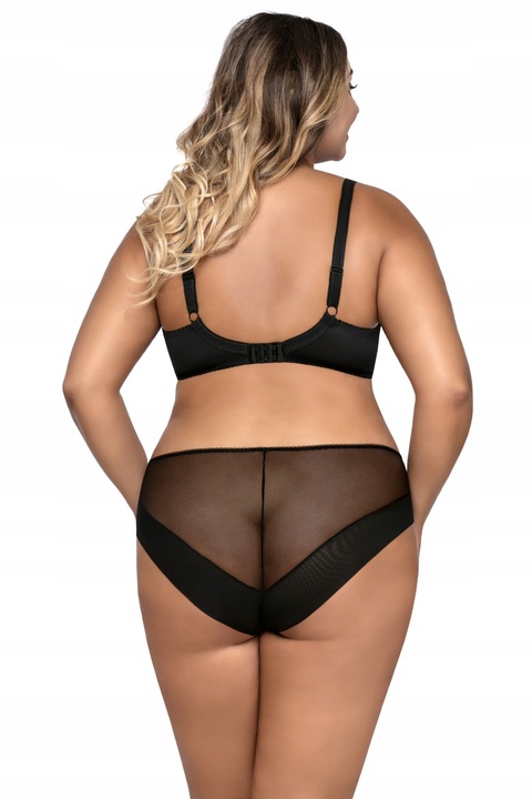 AVA stanik biustonosz półusztywniany wygodny AV-1030 SEMI-SOFT czarny 85G