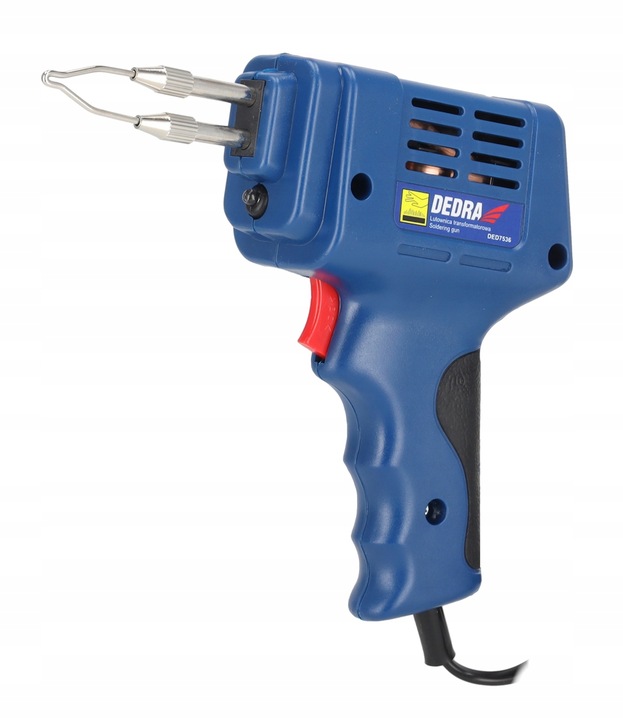 LUTOWNICA TRANSFORMATOROWA DEDRA 600°C Zestaw Cyna Pasta lutownicza