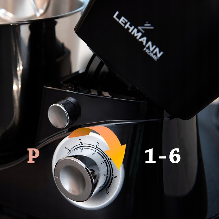 ROBOT PLANETARNY KUCHENNY MIKSER 3 MIESZADŁA HAK MISA OBROTOWA UCHWYT