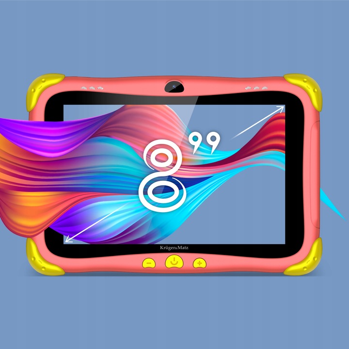 Tablet dla dzieci edukacyjny Kruger&Matz 8" FUN 808 3/32GB WiFi Android 13