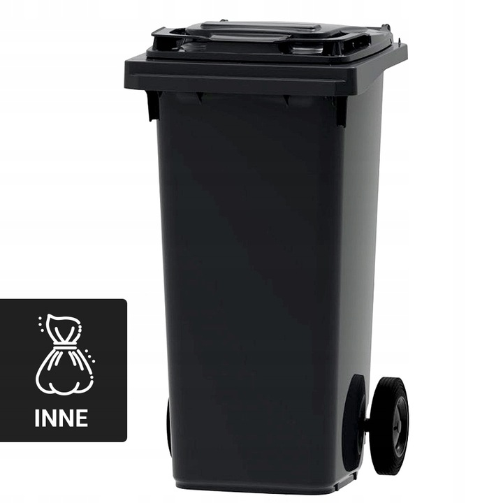 POJEMNIK KOSZ KUBEŁ 240L NA ŚMIECI ODPADY-MOCNY PL