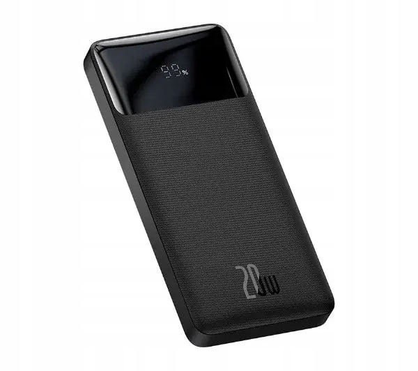 Powerbank Baseus Bipow 10000 mAh PD QC LED 20W 2x USB USB-C Czarny