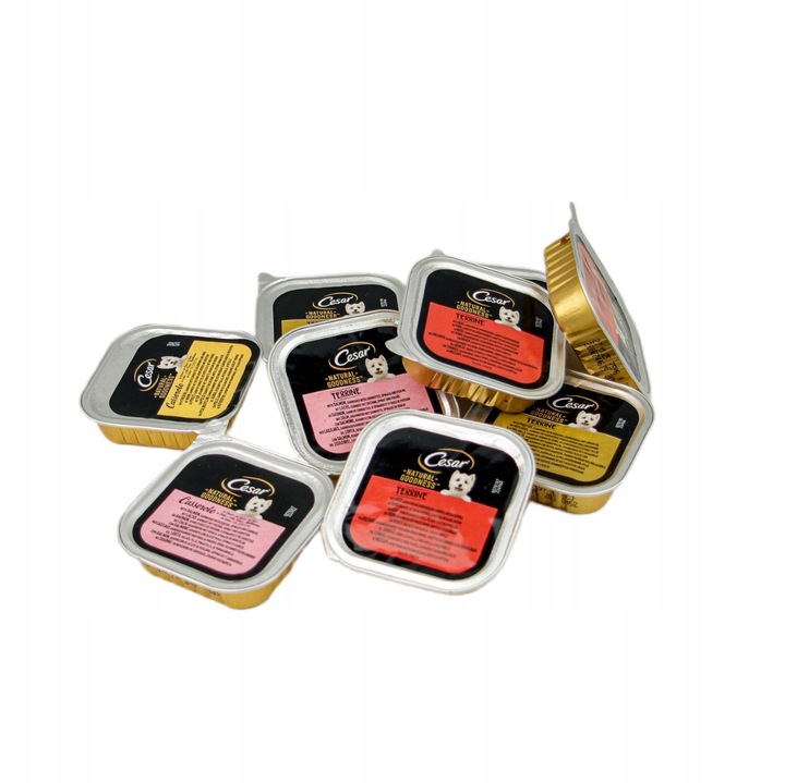 Karma Mokra dla Psa Cesar Natural Goodness mix smaków 34 szt x 100g