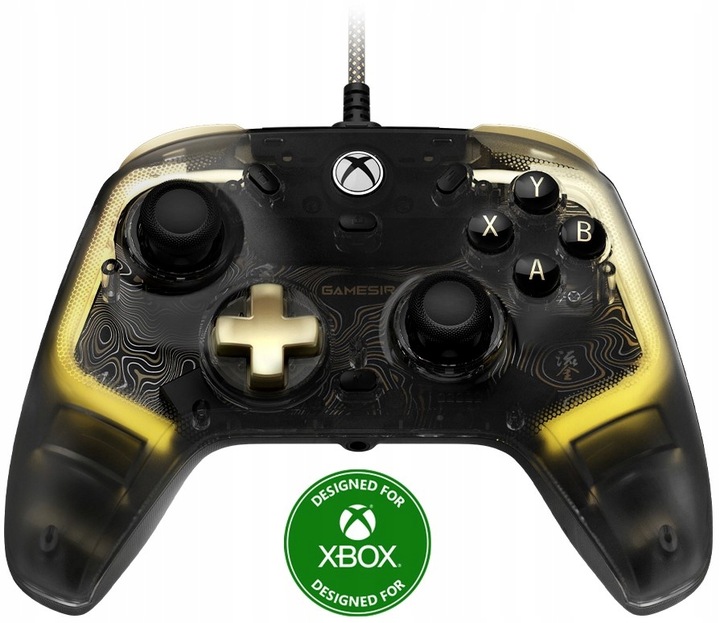 Kontroler Pad przewodowy GameSir K1 Kaleid Flux GamePad LED do Xbox PC