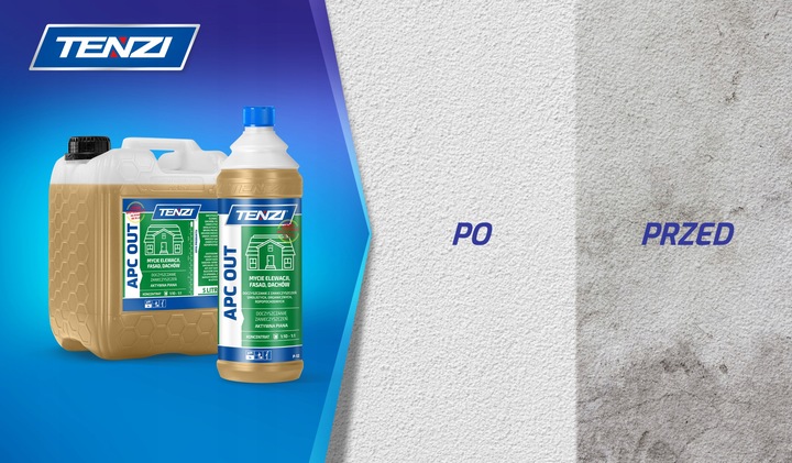 APC OUT P12 Tenzi 5l doczyszczenie elewacji dachów
