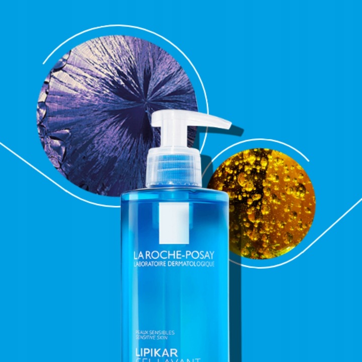 LA ROCHE-POSAY LIPIKAR Żel myjący do twarzy i ciała 750 ml