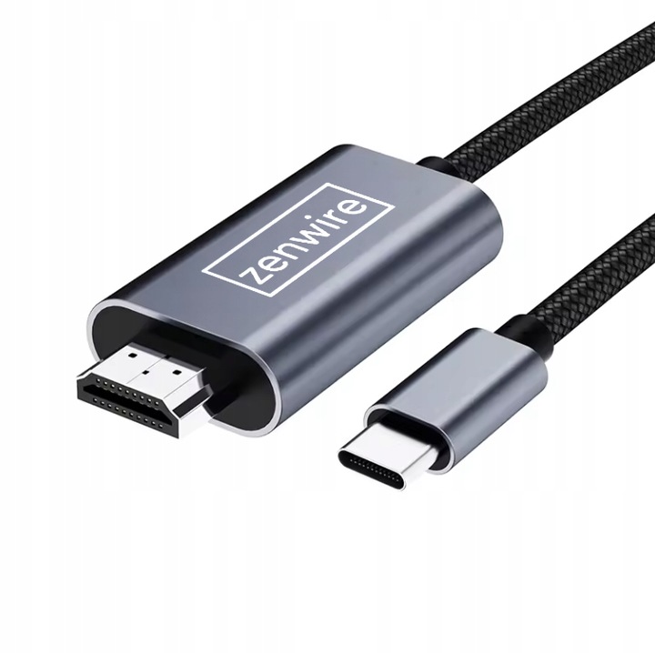 Kabel Adapter Przejściówka USB-C HDMI 4K 60Hz MHL DEX do Telefonu Macbooka