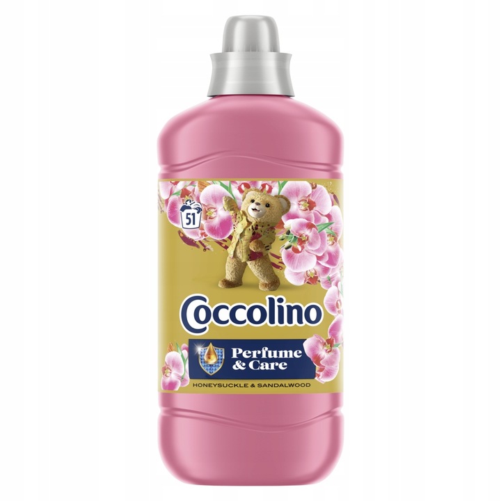 Coccolino Płyn do płukania tkanin ubrań Perfume&Care MIX 4x1275 ml