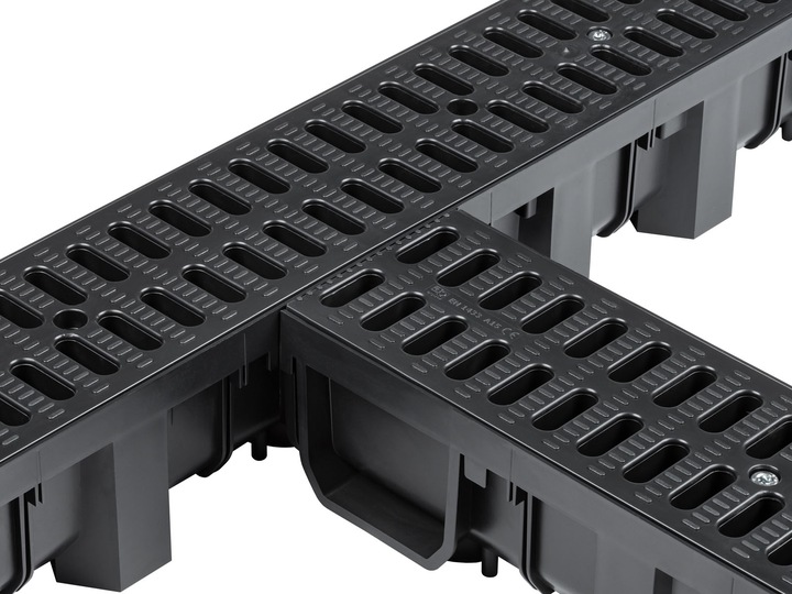 ODWODNIENIE LINIOWE GARAŻU A15 1,5t KORYTKO GRUBY RUSZT H105 WPUST