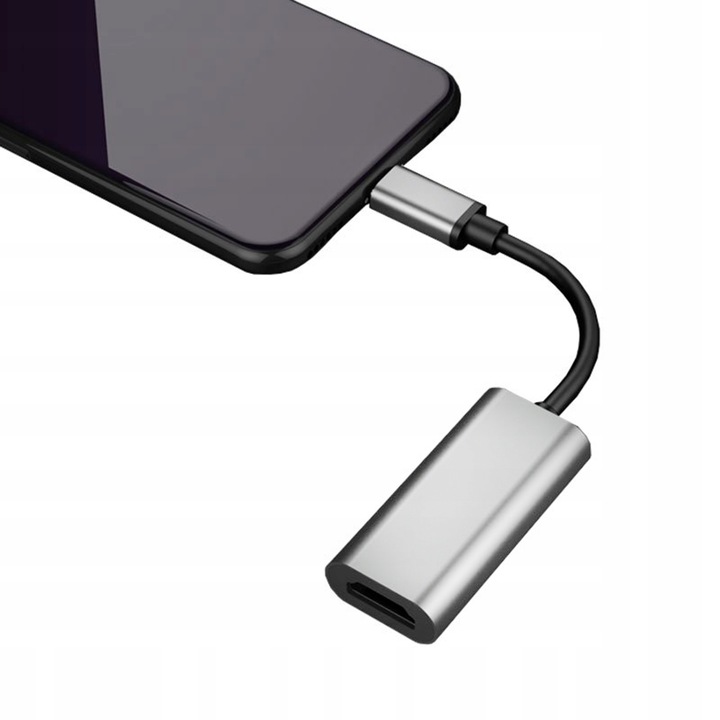 ADAPTER PRZEJŚCIÓWKA KABEL USB-C - HDMI FULL HD 4K