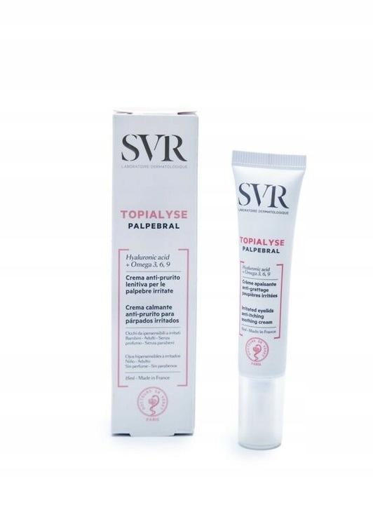 SVR TOPIALYSE PALPEBRAL KREM NA POWIEKI I WOKÓŁ OCZU 15 ml