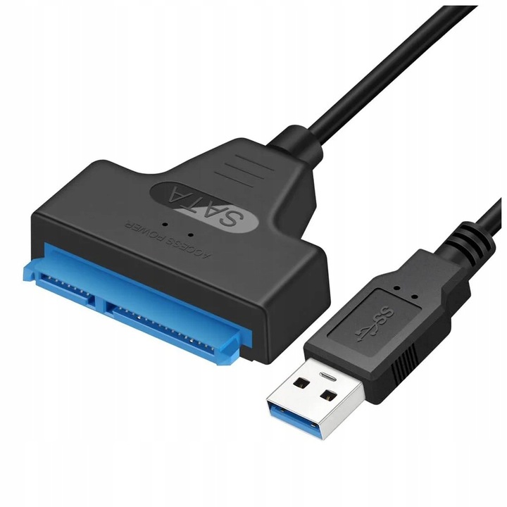 Adapter przejściówka kabel kieszeń USB 3.0 SATA DO DYSKU 2,5" SSD HDD