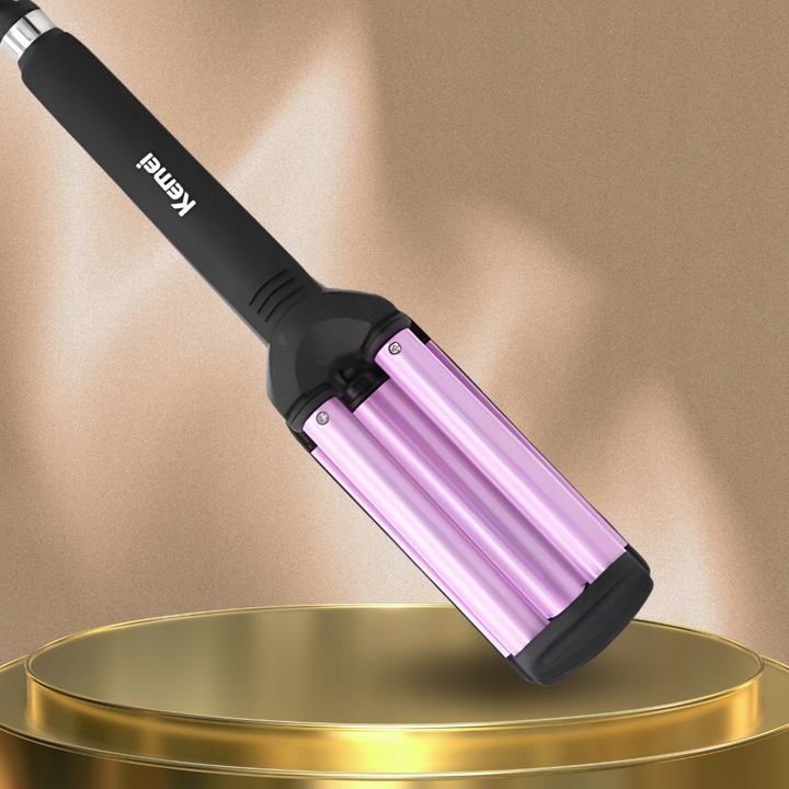 LOKÓWKA DO WŁOSÓW KEMEI FALOWNICA CERAMICZNA KARBOWNICA 55W TPC 200