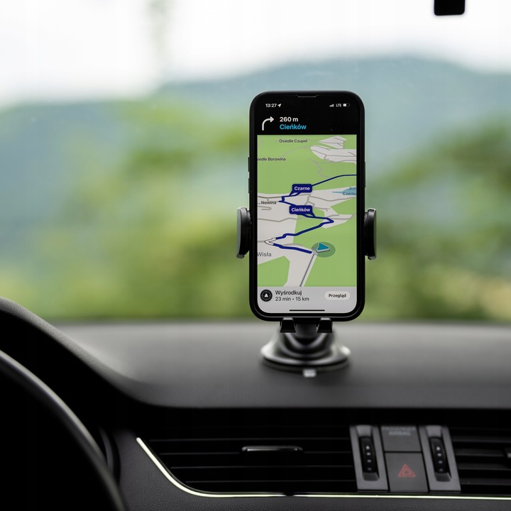 UCHWYT DO SAMOCHODU NA TELEFON SZYBĘ DESKĘ KOKPIT HOLDER SAMOCHODOWY MOCNY