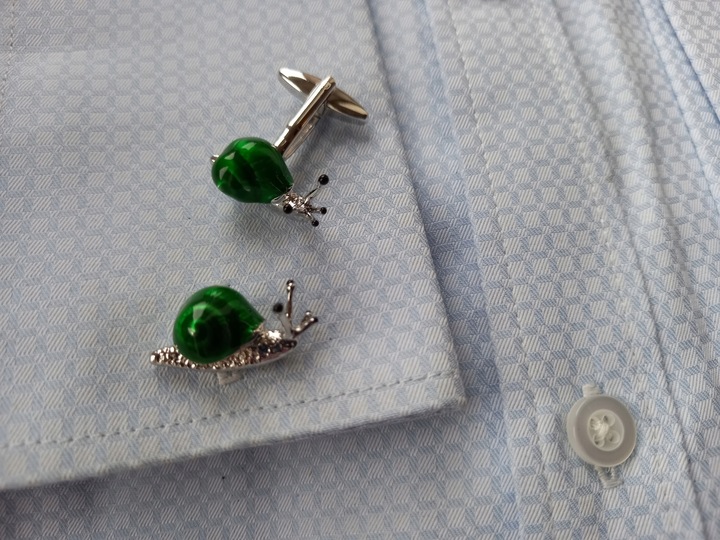 Srebrne spinki do mankietów EXC Mózg Umysł Mensa dla Inteligenta Uczonego