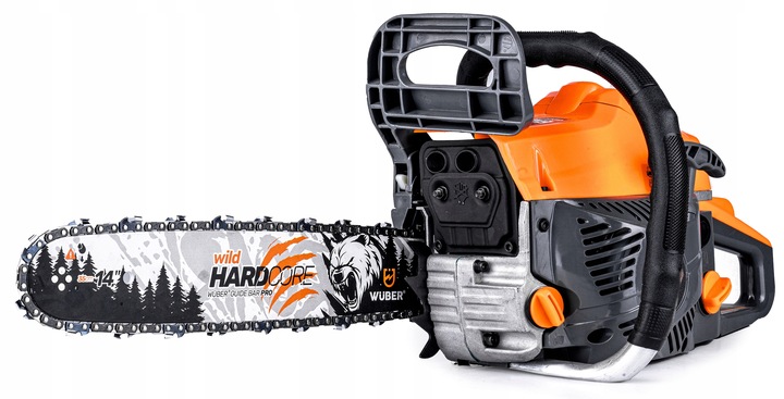 PROWADNICA DO PIŁY SPALINOWEJ PILARKI 14" 35CM + 2X ŁAŃCUCH 3/8" WUBER
