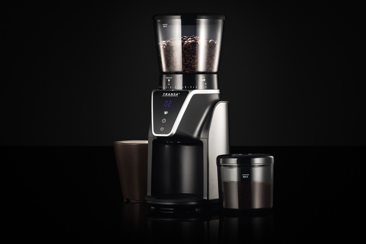 Młynek żarnowy do kawy elektryczny 31 POZIOMÓW STOPNIA MIELENIA 165W