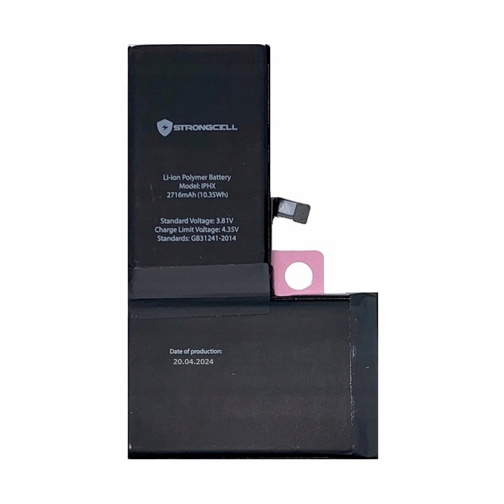 Bateria iPhone X, A1865, A1901, A1902 STRONGCELL ŚWIEŻA