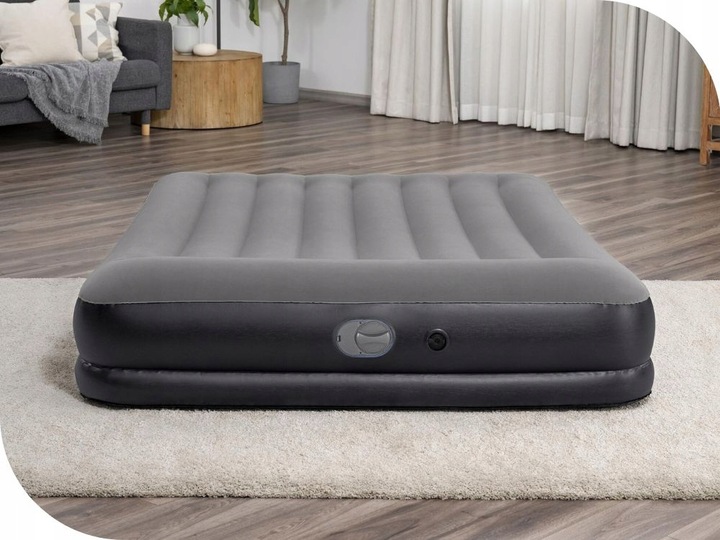 Materac Dmuchany Dwuosobowy Łóżko do Spania z Pompką USB Bestway 671BU
