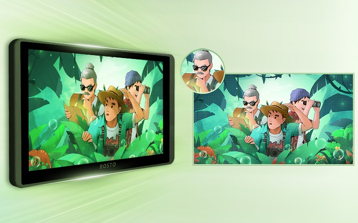 Tablet graficzny BOSTO 12HD-A LCD 8192 st 5080 LPI