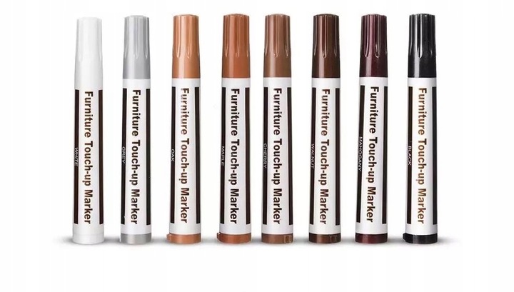 ZESTAW PISAKI DO MEBLI MARKERY NAPRAWCZE WOSK