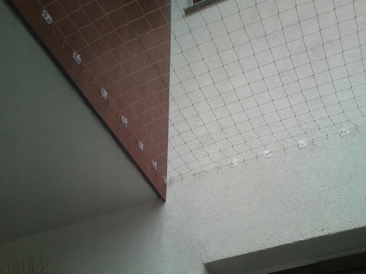 ZACZEPY DO SIATKA NA BALKON DLA KOTA 40 SZT + KLEJ DO KAŻDEGO RODZ.