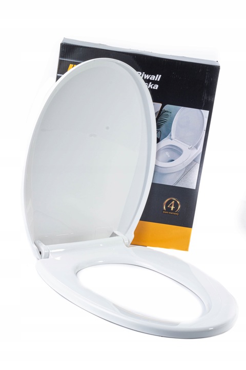 DESKA WC SEDESOWA WOLNOOPADAJĄCA WYPINANA KLOZETOWA UNIWERSALNA RDW-01